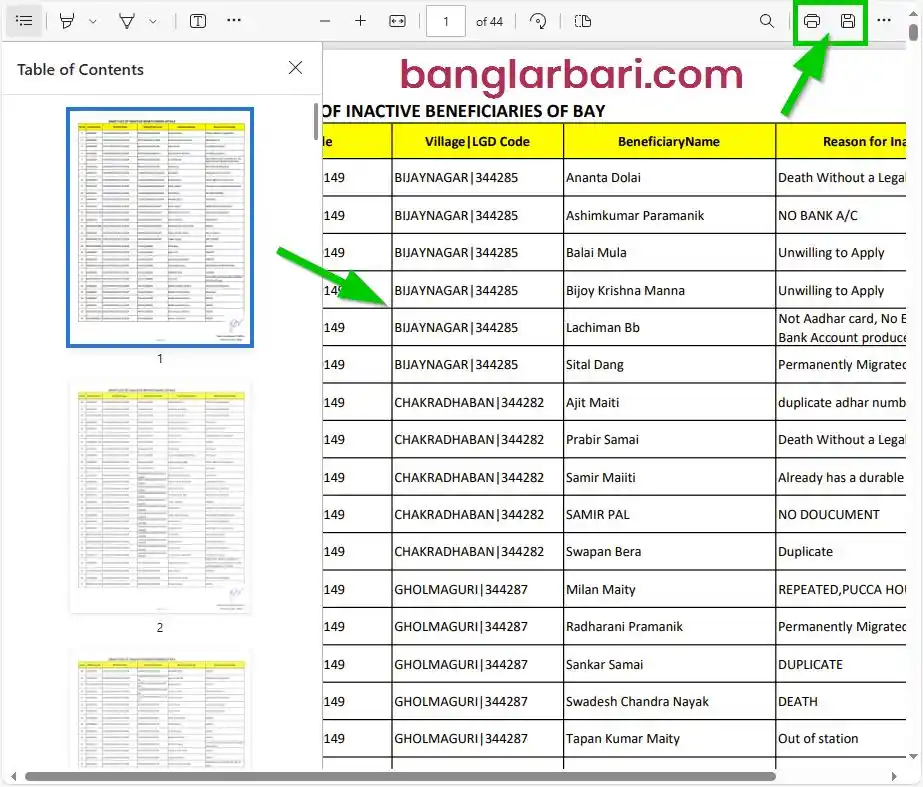 পূর্ব মেদিনীপুর বাংলার বাড়ি লিস্ট ডাউনলোড